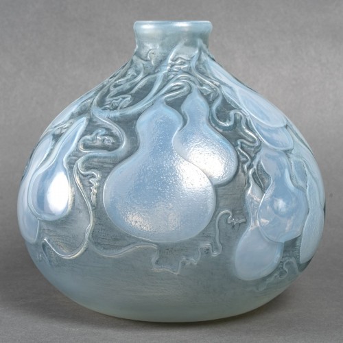 1914 René Lalique - Vase Courges - Art Déco