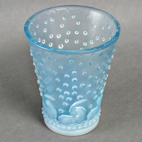 1938 René Lalique - Vase Ajaccio - Glass & Crystal Style Art Déco