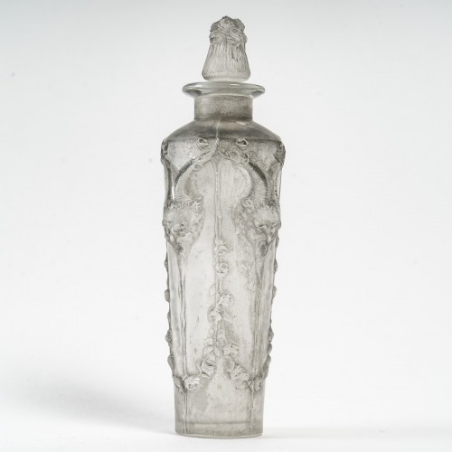 1920 René Lalique - Perfume Bottle Pan - Glass & Crystal Style Art Déco