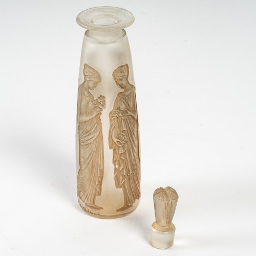 1910 René Lalique - Perfume Bottle Ambre Antique for Coty - 