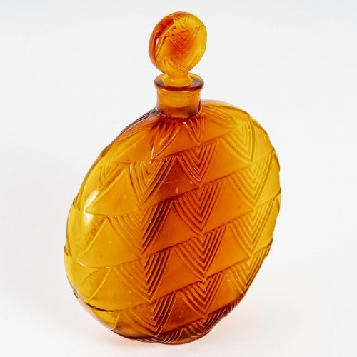 1926 René Lalique - Perfume Bottle Vers Le Jour for Worth - Glass & Crystal Style Art Déco
