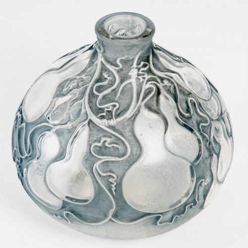 Glass & Crystal  - 1914 René Lalique - Vase Courges