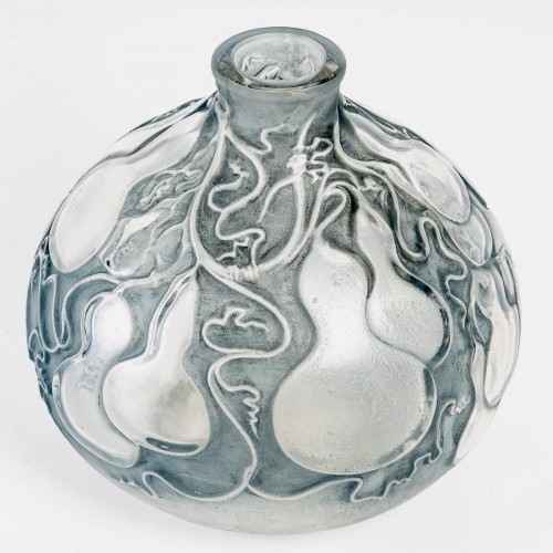 Verrerie, Cristallerie  - 1914 René Lalique - Vase Courges