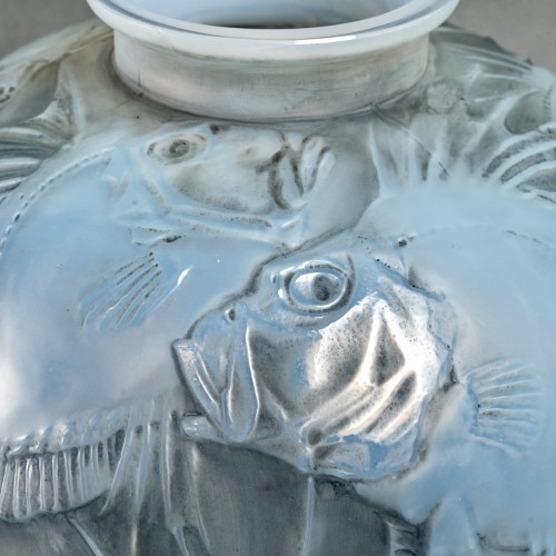 Verrerie, Cristallerie  - 1921 René Lalique - Vase Poissons