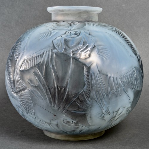 Antiquités - 1921 René Lalique - Vase Poissons