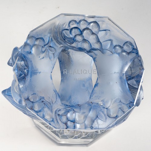 XXe siècle - 1931 René Lalique - Vase Merles