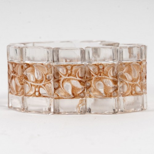 20th century - 1928 René Lalique - Bracelet Cerisier Art Deco