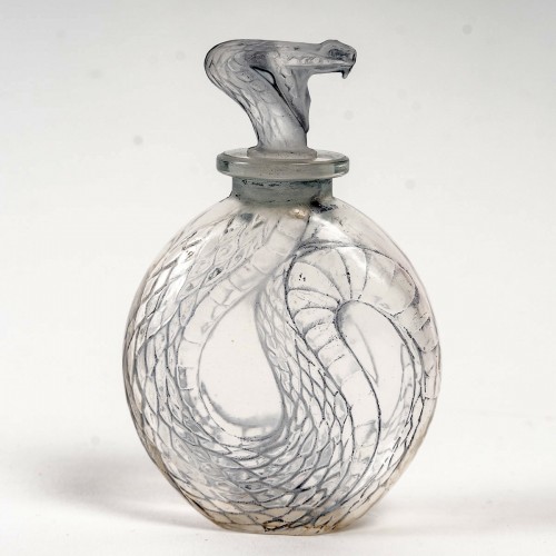 20th century - 1920 René Lalique - Perfume Bottle Serpent - Snake