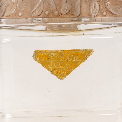 1926 René Lalique - Perfume Bottle Sous Le Gui for Parys  - Glass & Crystal Style Art Déco