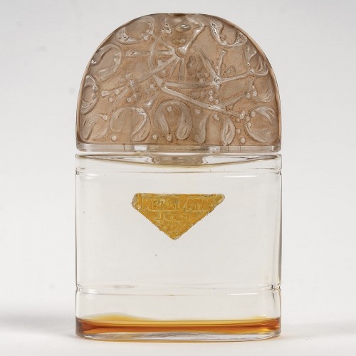 20th century - 1926 René Lalique - Perfume Bottle Sous Le Gui for Parys 