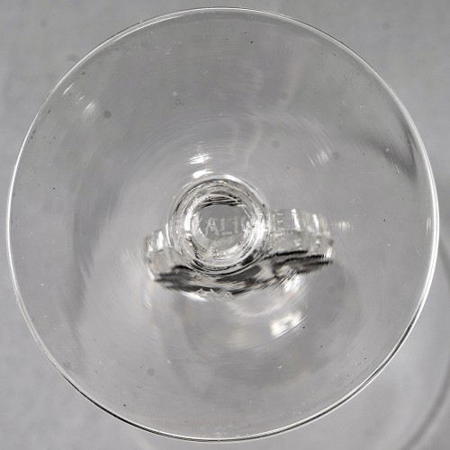 20th century - 1924 René Lalique - 4 Thionville Glasses