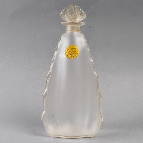 Glass & Crystal  - 1912 René Lalique - Three Perfume Bottle l&#039;Origan For Coty