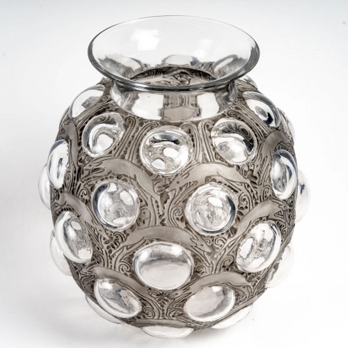 1925 René Lalique - Vase Antilopes - Glass & Crystal Style Art Déco