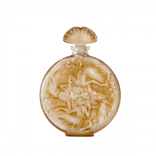 1912 René Lalique - Perfume Bottle Rosace Figurines