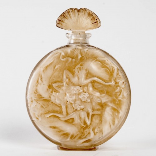 Art Déco - 1912 René Lalique - Perfume Bottle Rosace Figurines