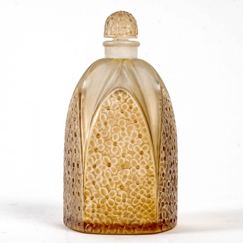 1925 René Lalique - Perfume Bottle Le Lilas For Gabilla - Glass & Crystal Style Art Déco