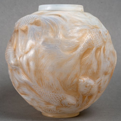 1924 René Lalique - Formose Vase - Glass & Crystal Style Art Déco