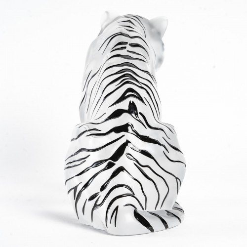 Lalique France - Sculpture Tigre - Neuf Coffret avec Certificat - BG Arts