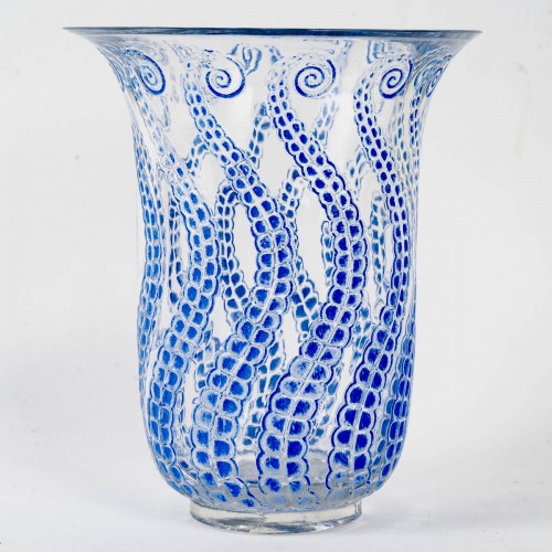 Verrerie, Cristallerie  - 1921 René Lalique - Vase Méduse