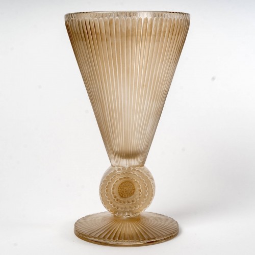 Art Déco - 1931 René Lalique - Vase Pavot