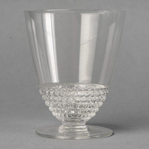 1930 René Lalique - Set Of Tablewares Glasses Nippon 50 Pieces - 