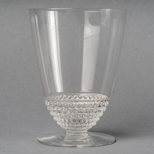 20th century - 1930 René Lalique - Set Of Tablewares Glasses Nippon 50 Pieces