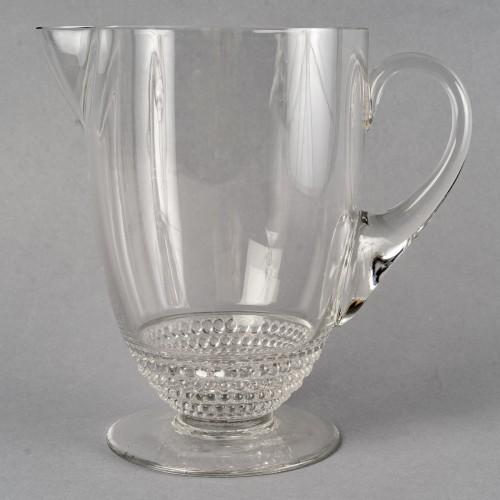Antiquités - 1930 René Lalique - Set Of Tablewares Glasses Nippon 50 Pieces
