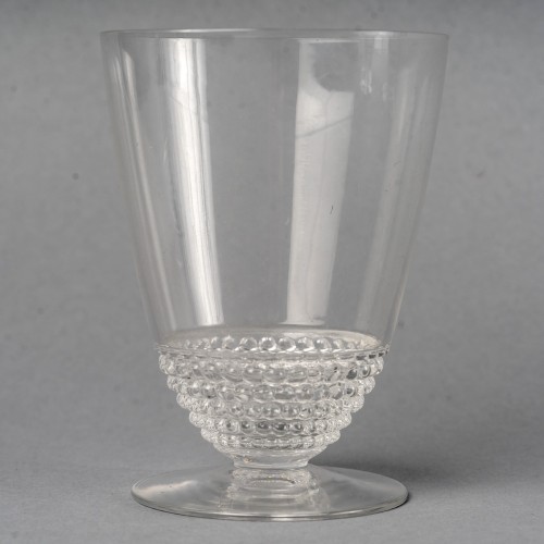 20th century - 1930 René Lalique - Set Of Tablewares Glasses Nippon 33 Pieces