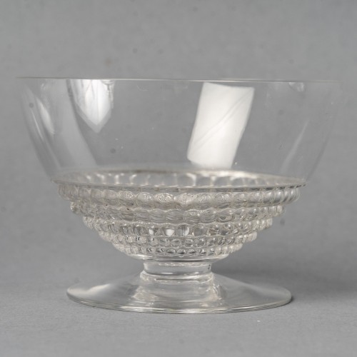 Art Déco - 1930 René Lalique - Set Of Tablewares Glasses Nippon 33 Pieces