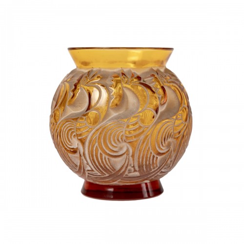 1931 René Lalique - Vase Le Mans