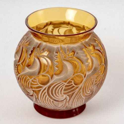 Verrerie, Cristallerie  - 1931 René Lalique - Vase Le Mans