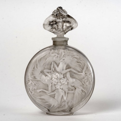 1912 René Lalique - Perfume Bottle Rosace Figurines - 