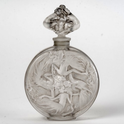Antiquités - 1912 René Lalique - Perfume Bottle Rosace Figurines