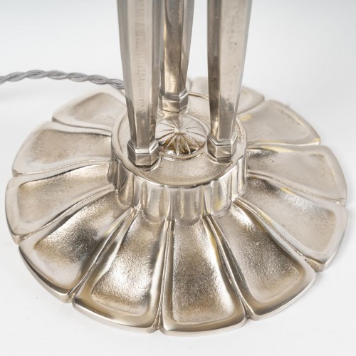 XXe siècle - 1926 René Lalique - Lampe "Soleil" 