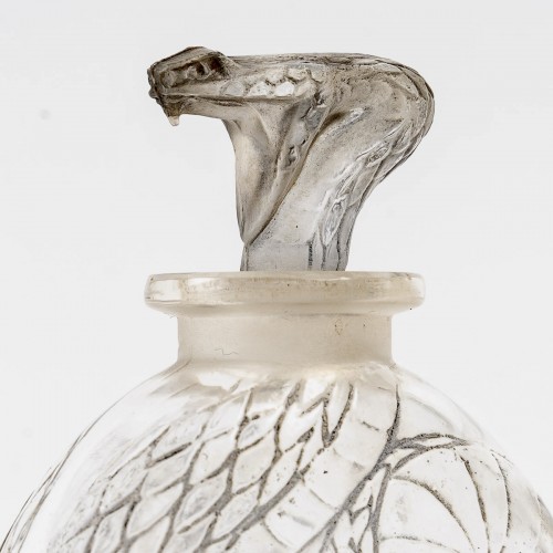 1920 René Lalique - Perfume Bottle Snake - Glass & Crystal Style Art Déco