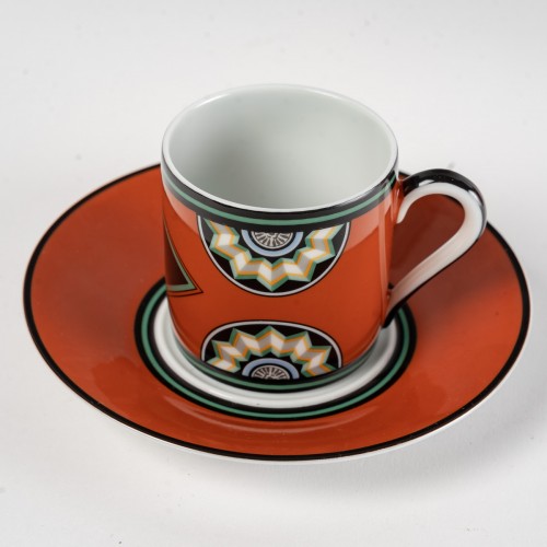Puiforcat - Coffee Set Pompeii - Porcelain & Faience Style Art Déco