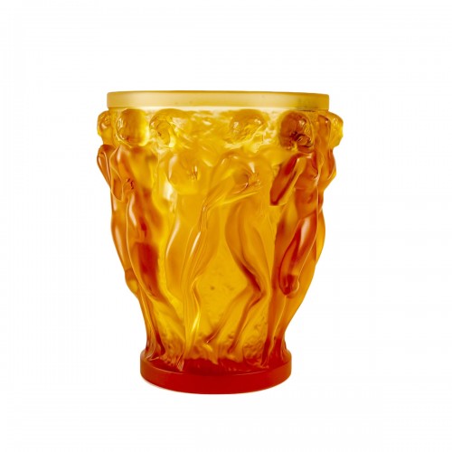 2007 Lalique France - Vase Bacchantes numéroté - Neuf