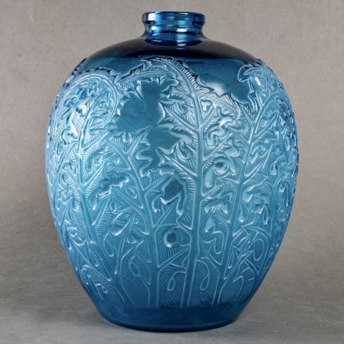 Art Déco - 1920 René Lalique - Vase Acanthes