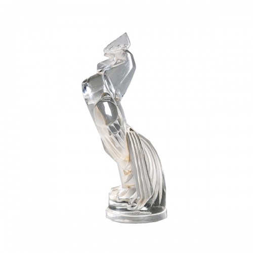 1929 René Lalique - Car Mascot Coq Houdan Rooster