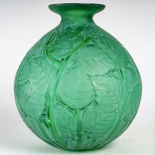 1929 René Lalique - Vase Milan - Art Déco