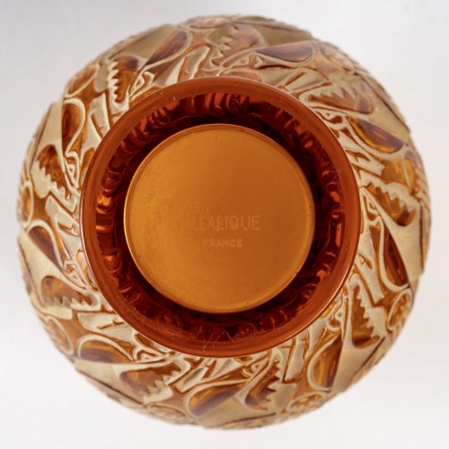 20th century - 1931 René Lalique - Vase Bresse