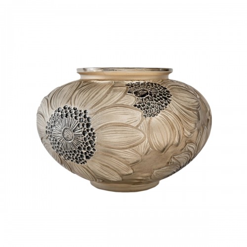 1923 René Lalique - Vase Dahlias