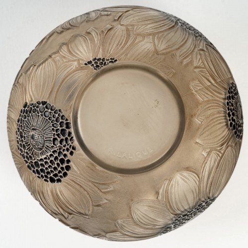 XXe siècle - 1923 René Lalique - Vase Dahlias