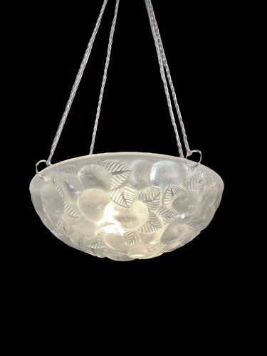 20th century - 1929 René Lalique - Ceiling Light Lausanne