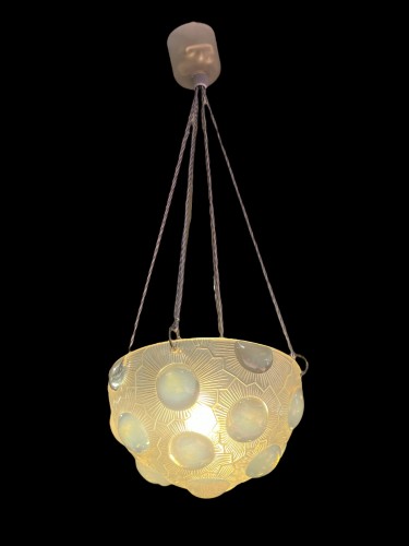 1929 René Lalique Ceiling Light Soleil - Lighting Style Art Déco