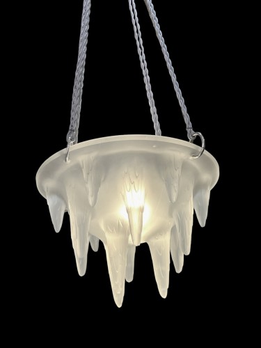 1912 René Lalique - Suspension Stalactites - Luminaires Style Art Déco