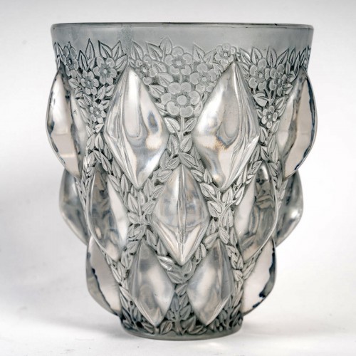 Verrerie, Cristallerie  - 1927 René Lalique - Vase Rampillon