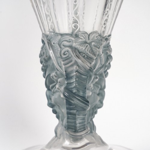 1931 René Lalique - Vase Faune - BG Arts