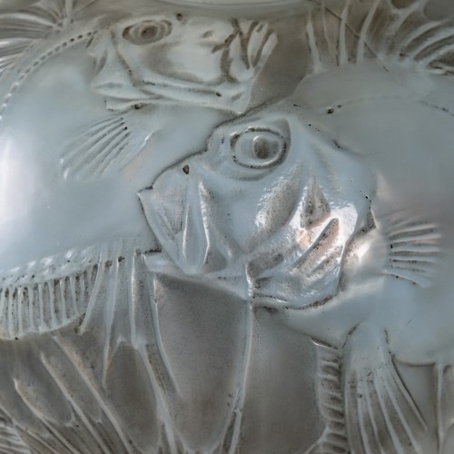 Verrerie, Cristallerie  - 1921 René Lalique - Vase Poissons