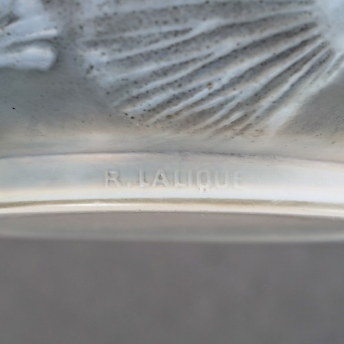 20th century - 1921 René Lalique - Vase Poissons